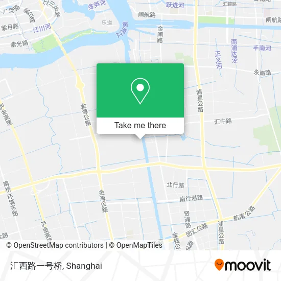 汇西路一号桥 map