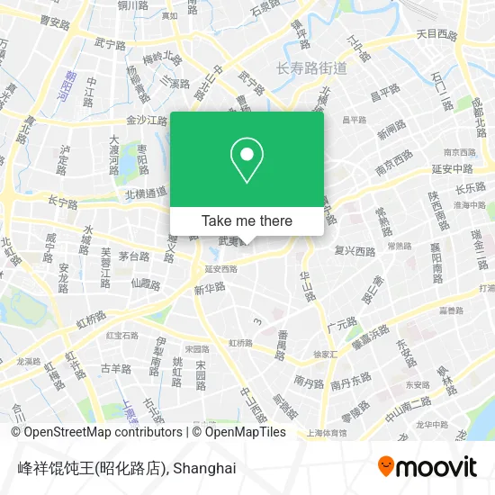 峰祥馄饨王(昭化路店) map