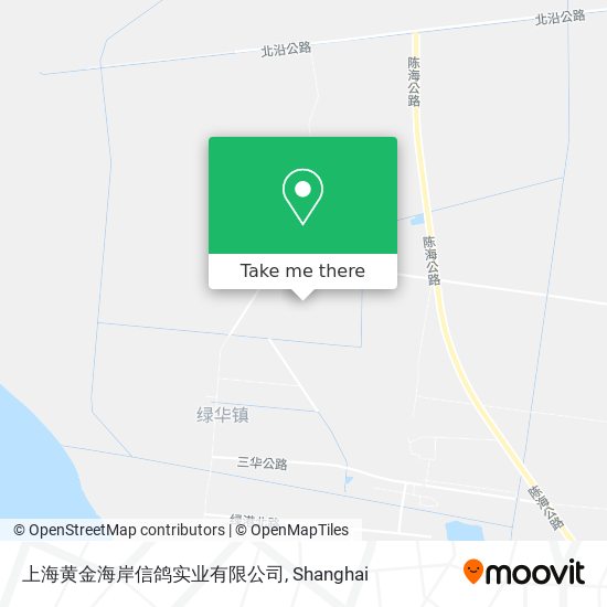 上海黄金海岸信鸽实业有限公司 map