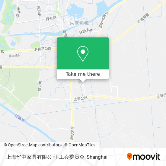 上海华中家具有限公司-工会委员会 map
