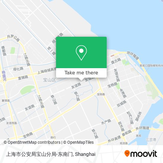 上海市公安局宝山分局-东南门 map