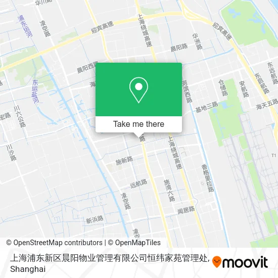 上海浦东新区晨阳物业管理有限公司恒纬家苑管理处 map