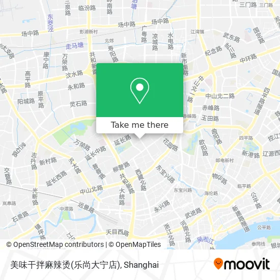 美味干拌麻辣烫(乐尚大宁店) map
