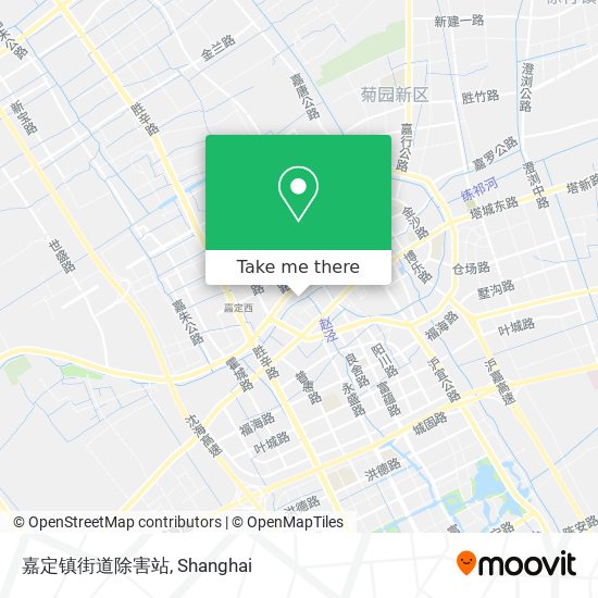 嘉定镇街道除害站 map