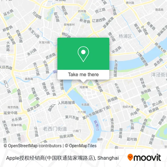 Apple授权经销商(中国联通陆家嘴路店) map