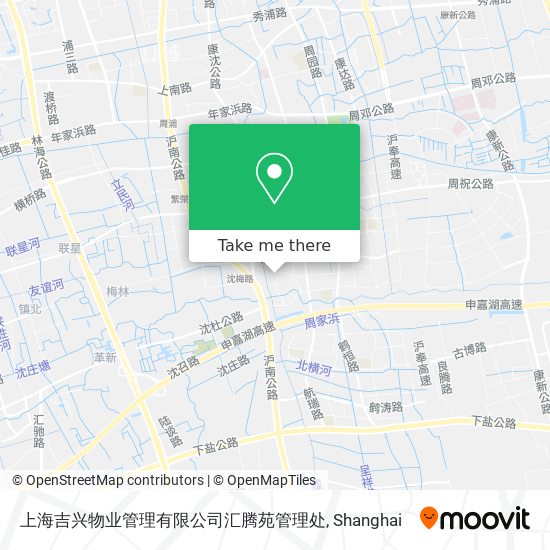 上海吉兴物业管理有限公司汇腾苑管理处 map