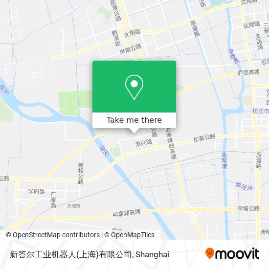新答尔工业机器人(上海)有限公司 map