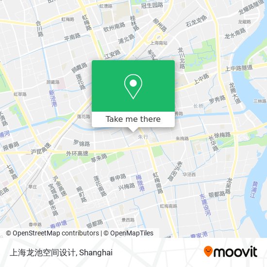上海龙池空间设计 map