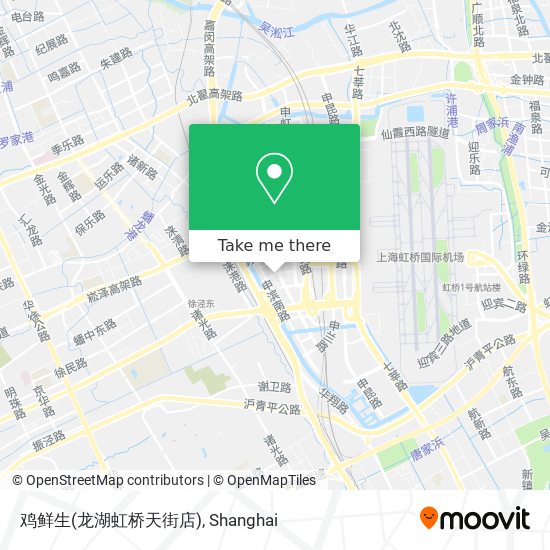 鸡鲜生(龙湖虹桥天街店) map