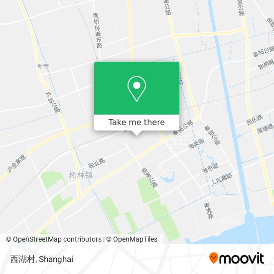 西湖村 map