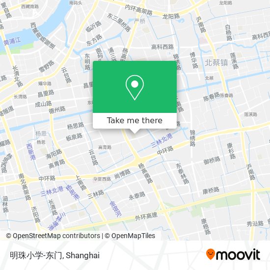 明珠小学-东门 map