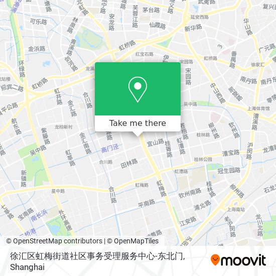 徐汇区虹梅街道社区事务受理服务中心-东北门 map