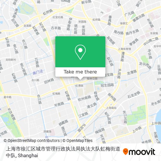 上海市徐汇区城市管理行政执法局执法大队虹梅街道中队 map