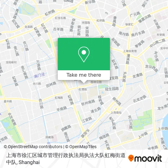 上海市徐汇区城市管理行政执法局执法大队虹梅街道中队 map