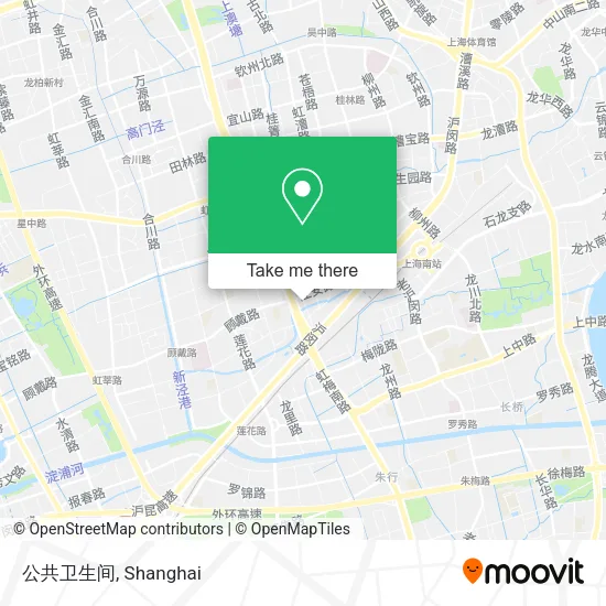 公共卫生间 map