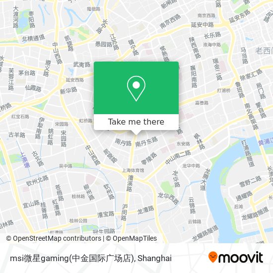 msi微星gaming(中金国际广场店) map