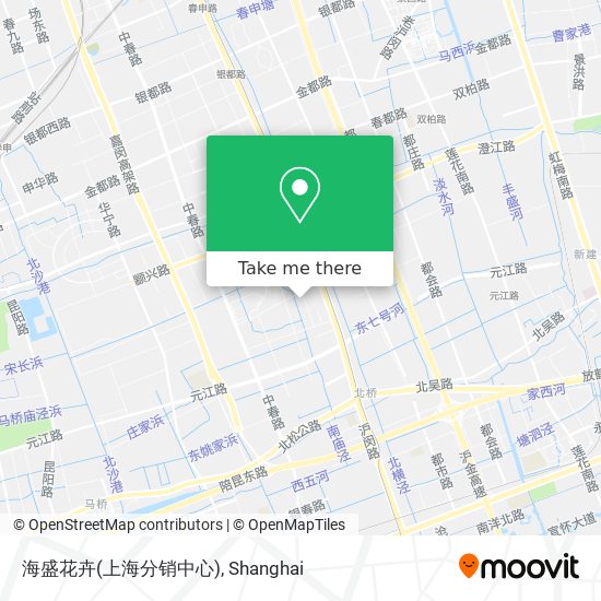 海盛花卉(上海分销中心) map