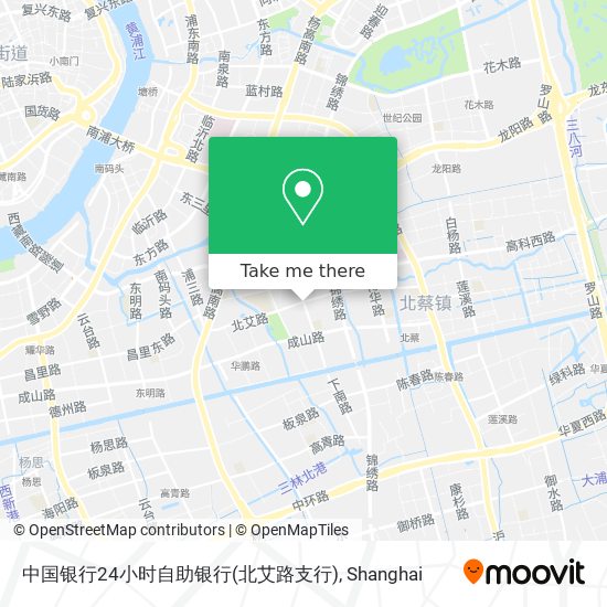 中国银行24小时自助银行(北艾路支行) map