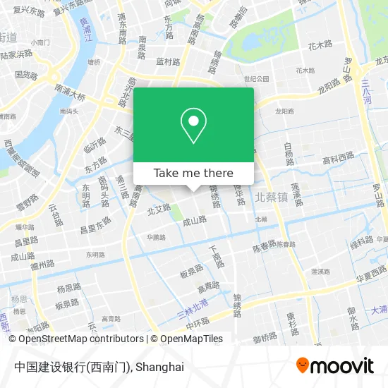 中国建设银行(西南门) map