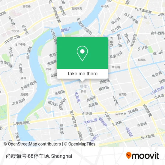 尚馥骊湾-88停车场 map