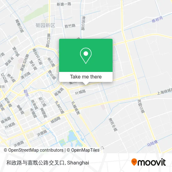 和政路与嘉戬公路交叉口 map