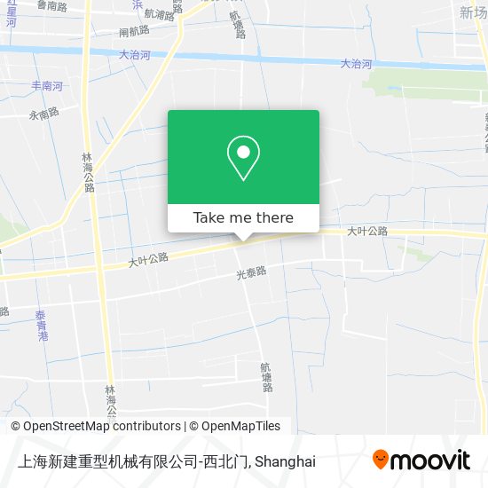 上海新建重型机械有限公司-西北门 map