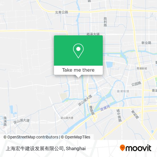 上海宏牛建设发展有限公司 map