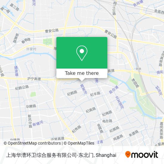 上海华漕环卫综合服务有限公司-东北门 map