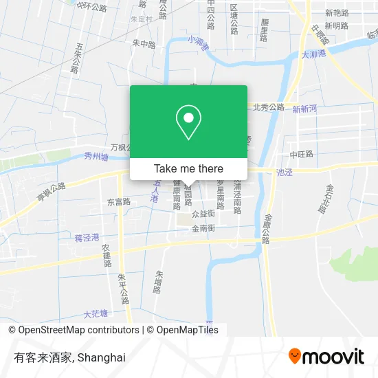 有客来酒家 map