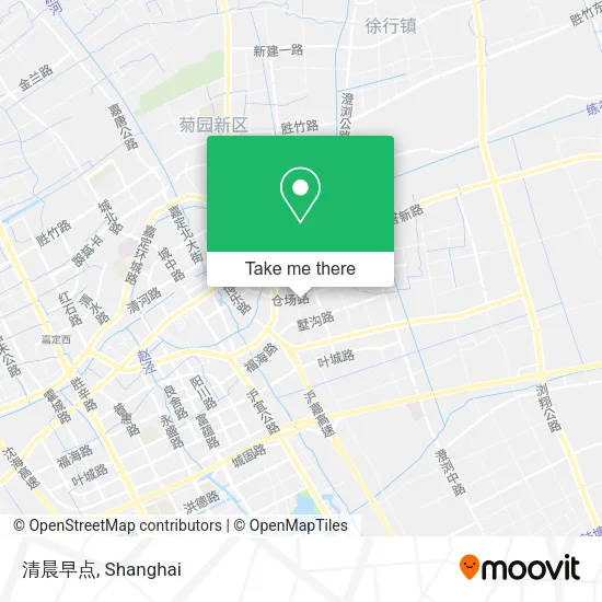 清晨早点 map