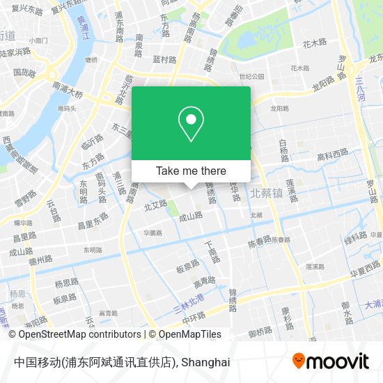 中国移动(浦东阿斌通讯直供店) map