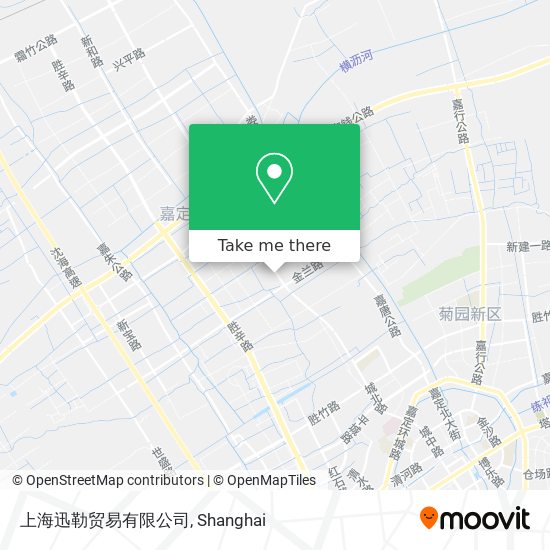 上海迅勒贸易有限公司 map