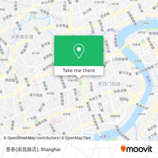 墨香(南昌路店) map