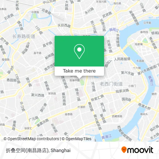 折叠空间(南昌路店) map