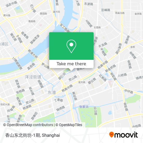 香山东北街坊-1期 map