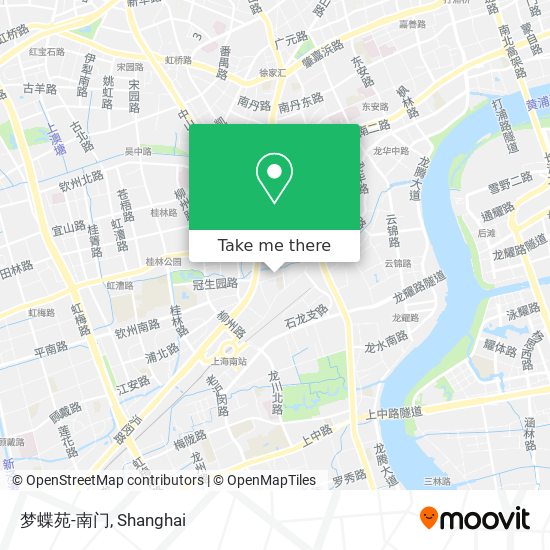 梦蝶苑-南门 map