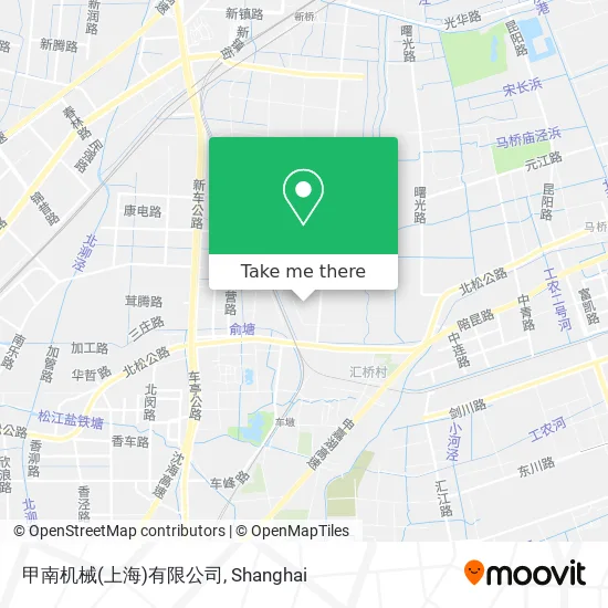 甲南机械(上海)有限公司 map