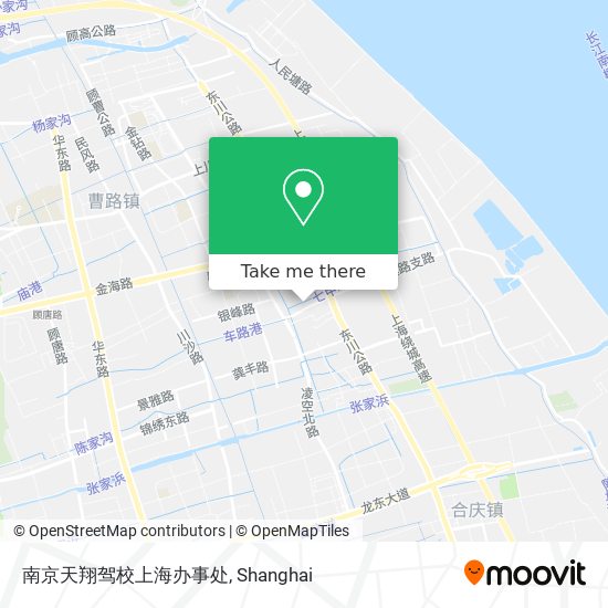 南京天翔驾校上海办事处 map