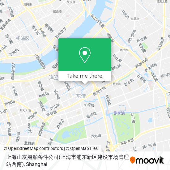 上海山友船舶备件公司(上海市浦东新区建设市场管理站西南) map
