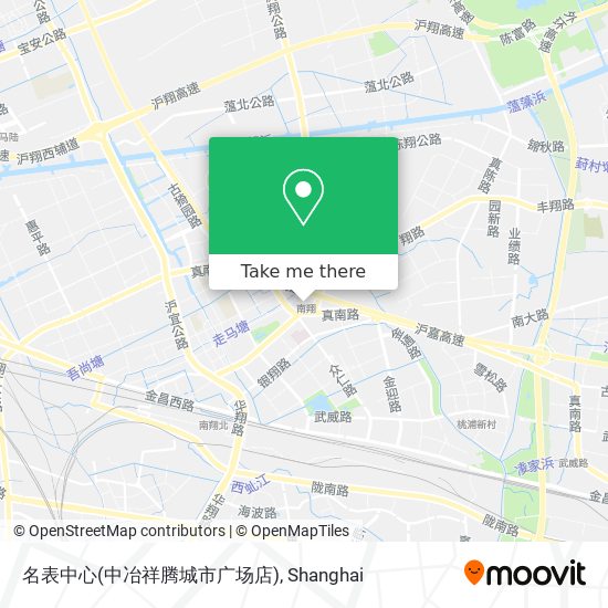 名表中心(中冶祥腾城市广场店) map