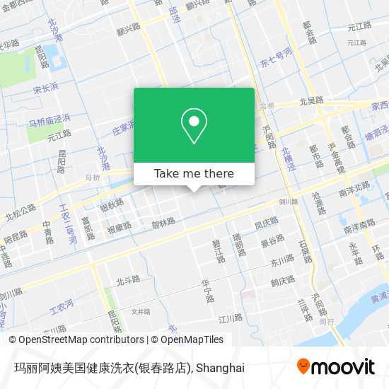 玛丽阿姨美国健康洗衣(银春路店) map