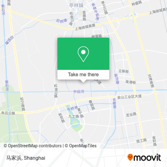 马家浜 map
