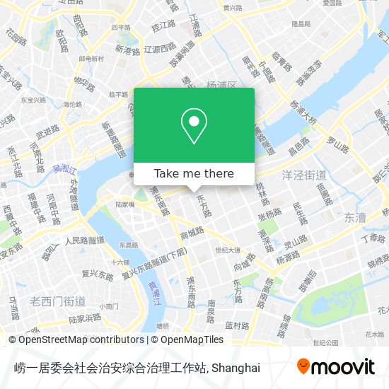 崂一居委会社会治安综合治理工作站 map