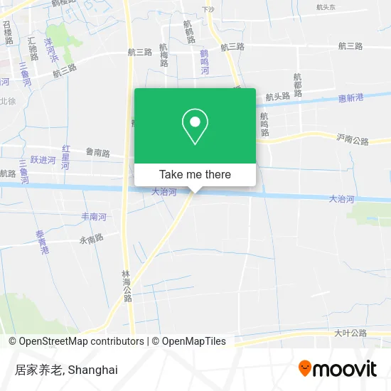 居家养老 map