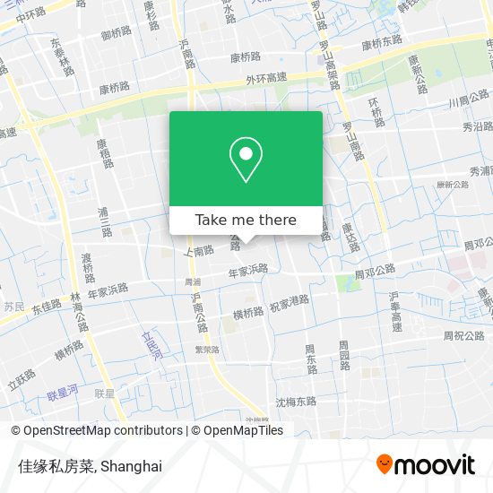 佳缘私房菜 map