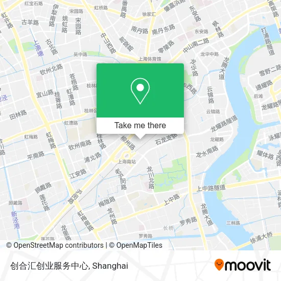 创合汇创业服务中心 map
