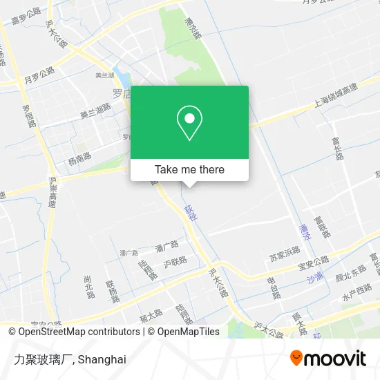 力聚玻璃厂 map