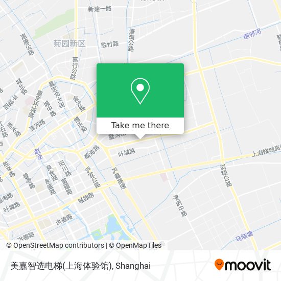 美嘉智选电梯(上海体验馆) map