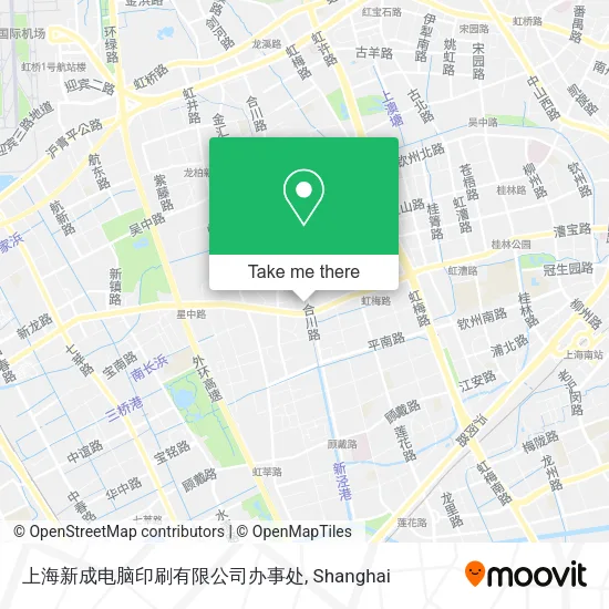 上海新成电脑印刷有限公司办事处 map