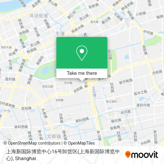 上海新国际博览中心16号卸货区 map
